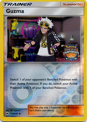 Guzma 115/147 Reverse Holo League Stamp Promo - 2018 Regional Championships